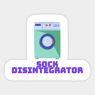 Sock disintegrator Sticker